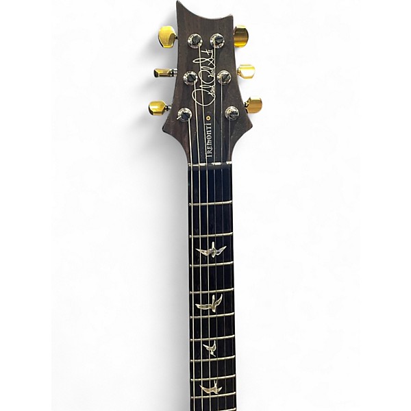 Used 2022 PRS Mark Tremonti Trem 10-Top Charcoal Contour Burst Solid Body Electric Guitar