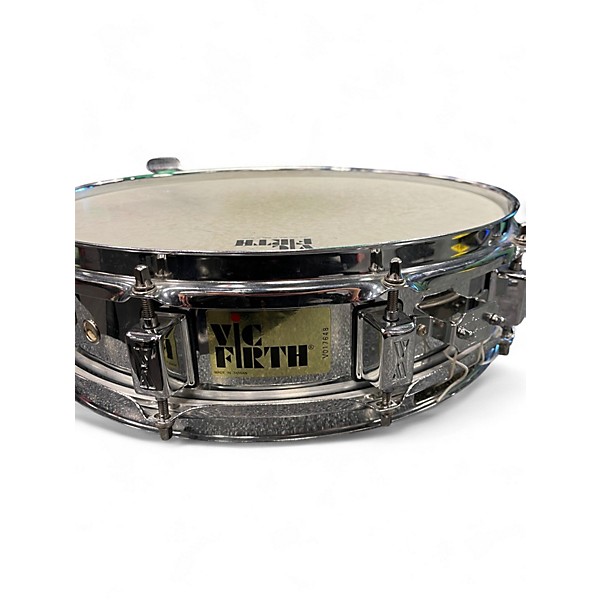 Used Vic Firth 14in STUDENT PERCUSSION KIT SNARE Silver Drum