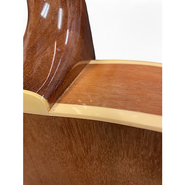 Vintage 1990 Heritage Eagle Antique Natural Hollow Body Electric Guitar