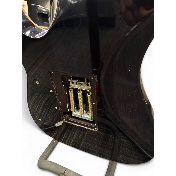 Used ESP LTD MH301 Trans Black Solid Body Electric Guitar