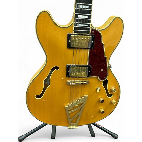 Used D'Angelico EX-DC Natural Hollow Body Electric Guitar