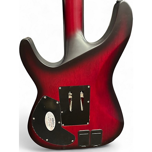 Used Schecter Guitar Research C-1 FR S PLATINUM SUSTAINIAC Black Cherry Solid Body Electric Guitar