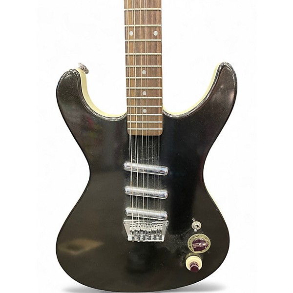 Used Danelectro Hodad 12 STRING Black Solid Body Electric Guitar