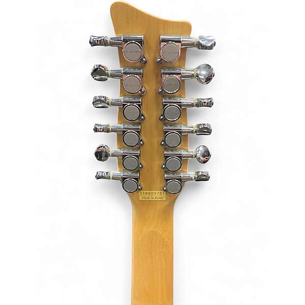 Used Danelectro Hodad 12 STRING Black Solid Body Electric Guitar