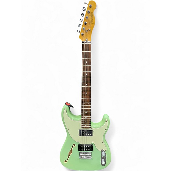 Used 2011 Fender PAWNSHOP 72' THINLINE STRATOCASTER Seafoam Green Hollow Body Electric Guitar