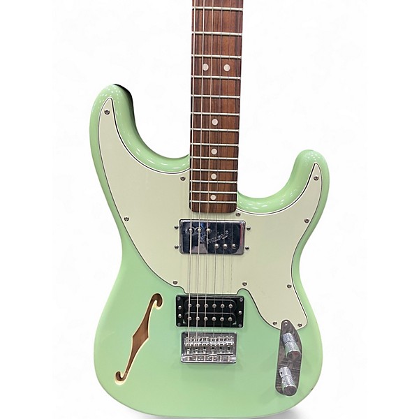 Used 2011 Fender PAWNSHOP 72' THINLINE STRATOCASTER Seafoam Green Hollow Body Electric Guitar