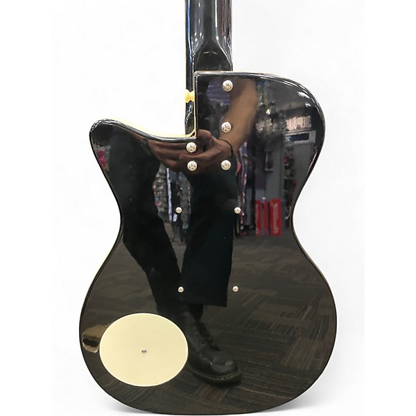 Used Danelectro 59' U-2 Black Solid Body Electric Guitar