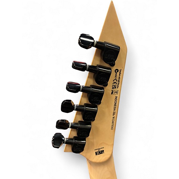 Used ESP LTD M200 Trans Black Solid Body Electric Guitar