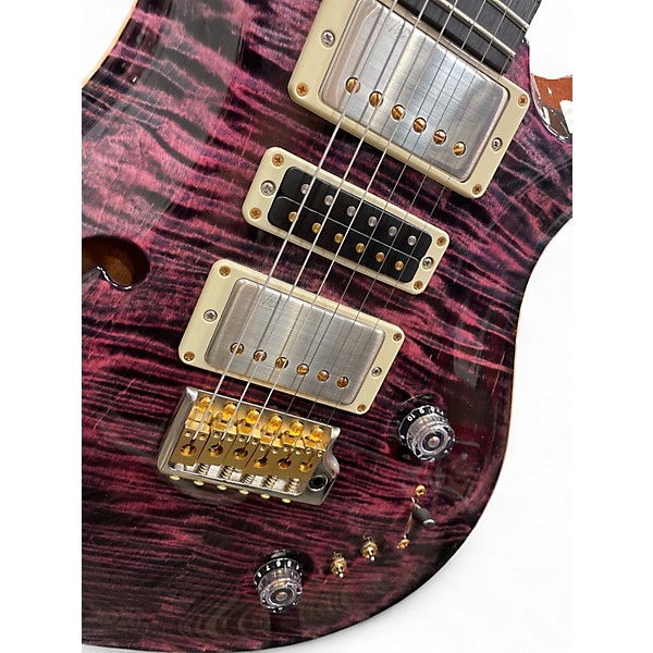 Used 2022 PRS Special Semi Hollow 10 Top Purple Iris Hollow Body Electric Guitar