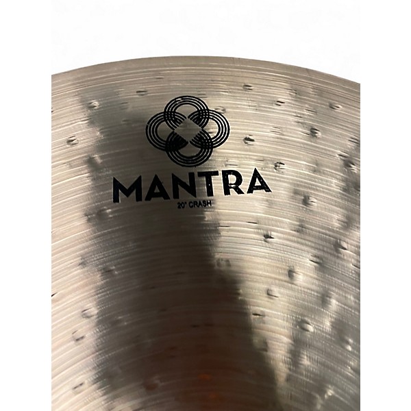 Used Istanbul Agop 20in MANTRA CRASH CYMBAL Cymbal
