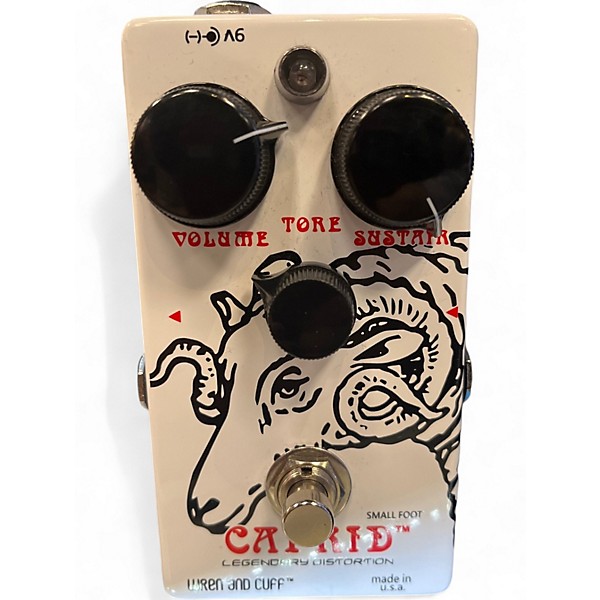 Used Wren And Cuff Caprid Legendary Distortion Effect Pedal