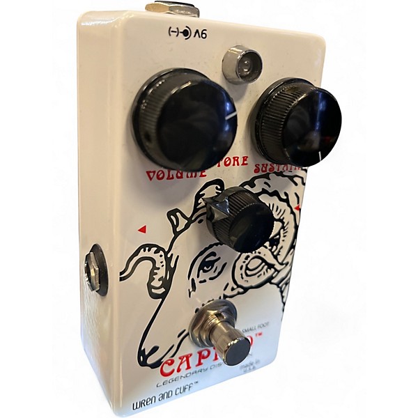 Used Wren And Cuff Caprid Legendary Distortion Effect Pedal