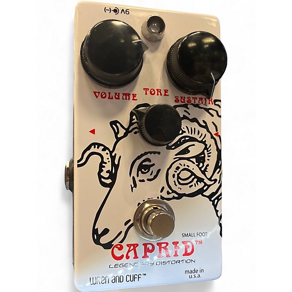Used Wren And Cuff Caprid Legendary Distortion Effect Pedal