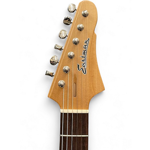 Used Eastman DC'62 Desert Sand Solid Body Electric Guitar