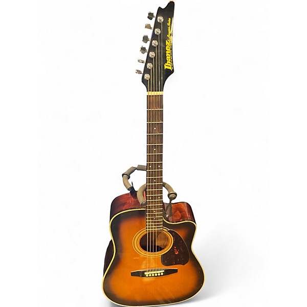 Used Ibanez LS305TV 2 Tone Sunburst Acoustic Guitar