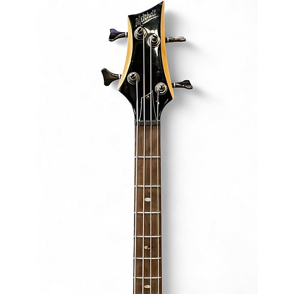 Used Mitchell MB200GM Gunmetal Gray Electric Bass Guitar