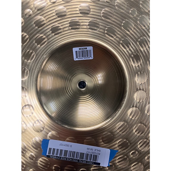 Used MEINL 20in HCS Ride Cymbal