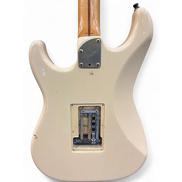 Vintage 1984 Fender 1980 STR 75R Olympic White Solid Body Electric Guitar