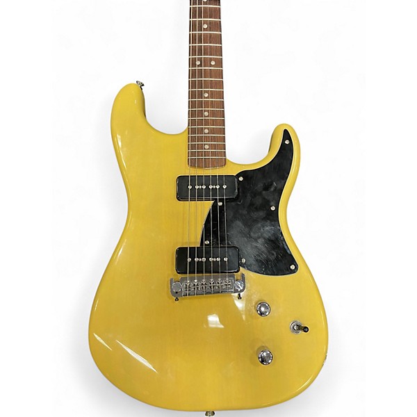 Used Squier STRATOSONIC TV Yellow Solid Body Electric Guitar