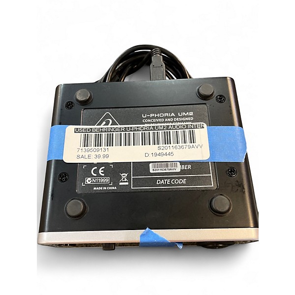 Used Behringer U-Phoria UM2 Audio Interface