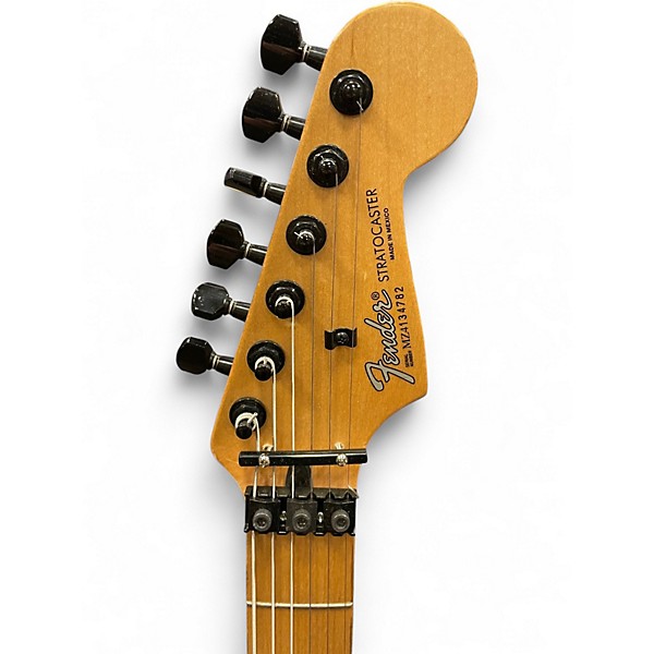 Used Fender Standard Fat Stratocaster Black Solid Body Electric Guitar