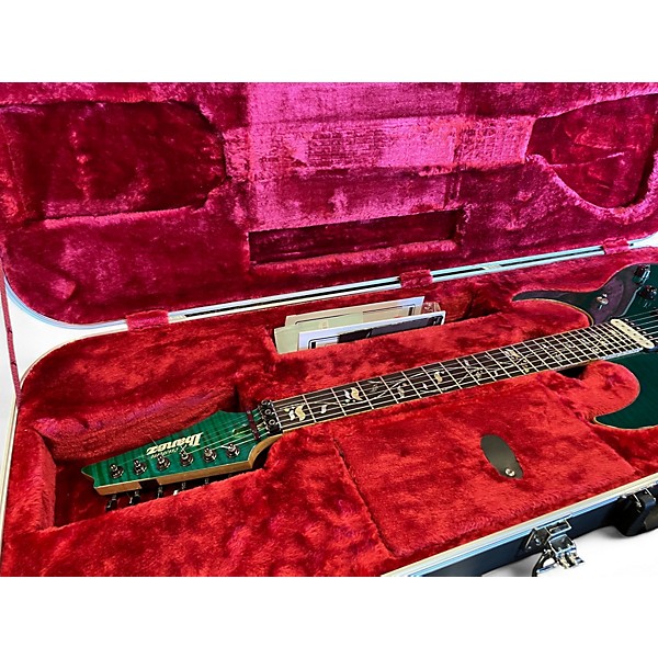 Used Ibanez RG8520 GE Green Solid Body Electric Guitar