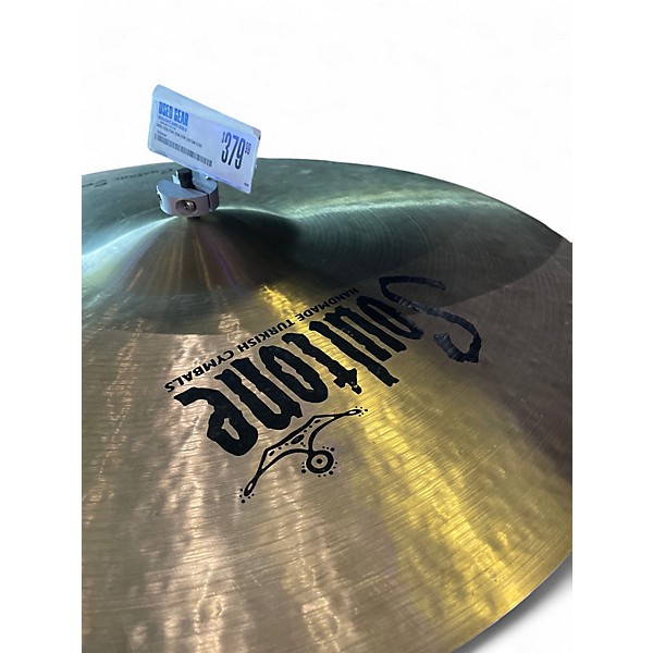 Used Soultone 22in 22in Custom Ride Cymbal
