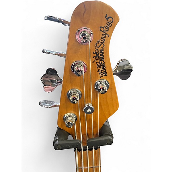 Used Ernie Ball Music Man StingRay 5 Special H Natural Electric Bass Guitar