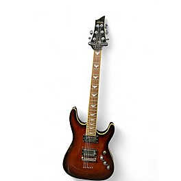 Used Schecter C-1 PLUS DIAMOND SERIES SUNBURST Solid Body Electric Guitar