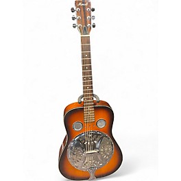 Used Morrell Music Resonator 2 Tone Sunburst Acoustic Guitar