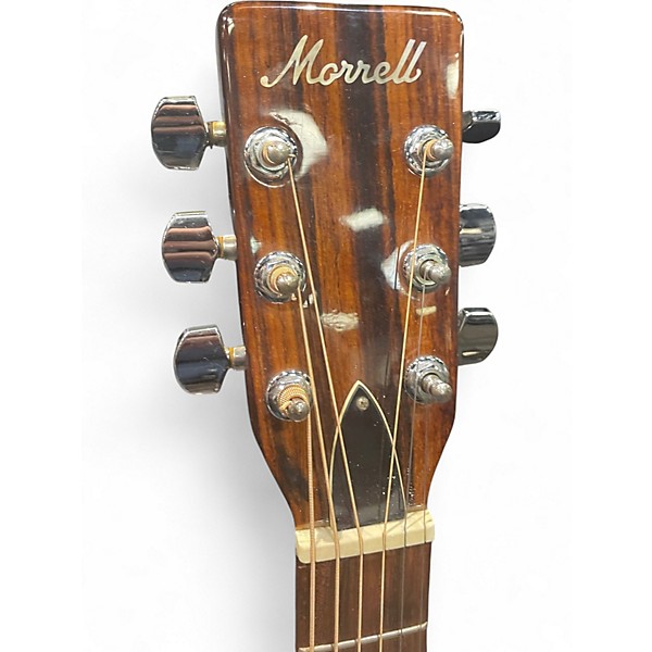 Used Morrell Music Resonator 2 Tone Sunburst Acoustic Guitar