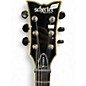 Used Schecter Guitar Research SOLO-II BLACKJACK Black Solid Body Electric Guitar