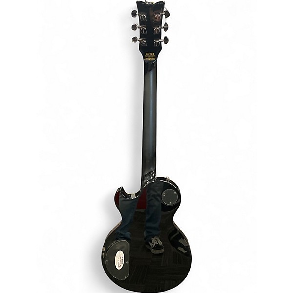 Used Schecter Guitar Research SOLO-II BLACKJACK Black Solid Body Electric Guitar