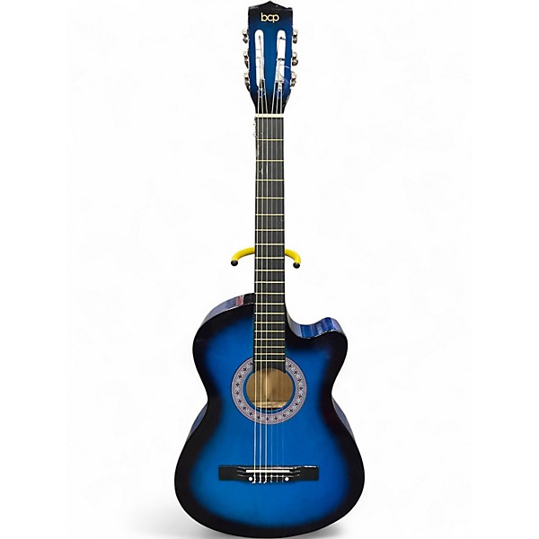 Used Bcp NA Blue Burst Acoustic Guitar