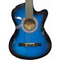 Used Bcp NA Blue Burst Acoustic Guitar