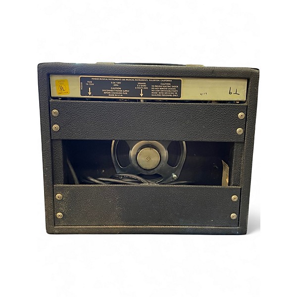 Vintage 1970s Fender Champ Tube Guitar Combo Amp