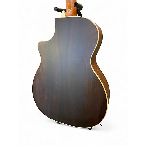 Used Larrivee OMV-03R Natural Acoustic Electric Guitar