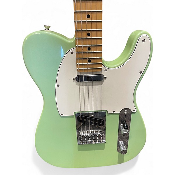 Used Fender LIMITED EDITION PLAYER TELECASTER SURF PEARL Solid Body Electric Guitar
