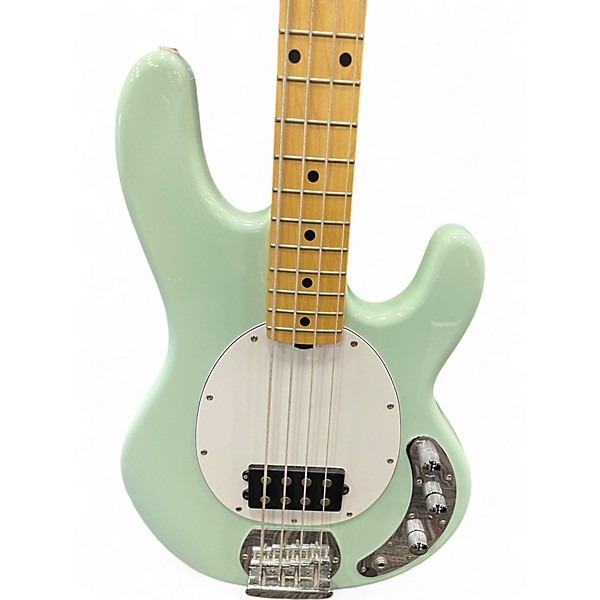 Used Sterling by Music Man Ray4 SEAFOAM GREEN Electric Bass Guitar