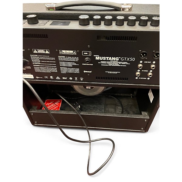 Used Fender GTX50 Mustang 1X12 Guitar Combo Amp