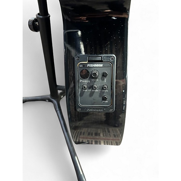 Used Mitchell MX430QAB  Black Acoustic Electric Guitar