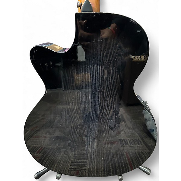 Used Mitchell MX430QAB  Black Acoustic Electric Guitar