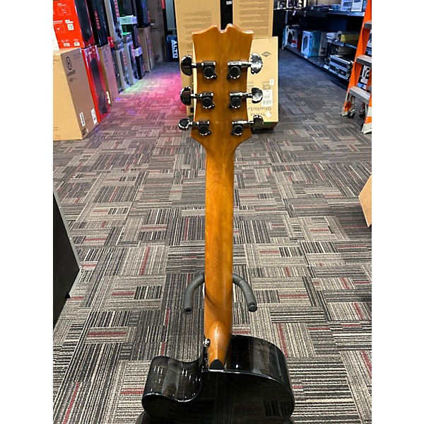 Used Mitchell MX430QAB  Black Acoustic Electric Guitar