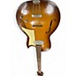 Vintage 1960s Kay Galaxie 2 Tone Sunburst Hollow Body Electric Guitar thumbnail