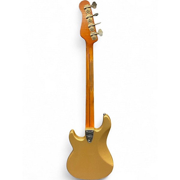 Used 1980s G&L L-1000 Gold Electric Bass Guitar