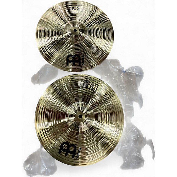 Used MEINL 13in HCS Hi Hat Pair Cymbal