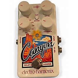 Used Electro-Harmonix Canyon Delay and Looper Effect Pedal