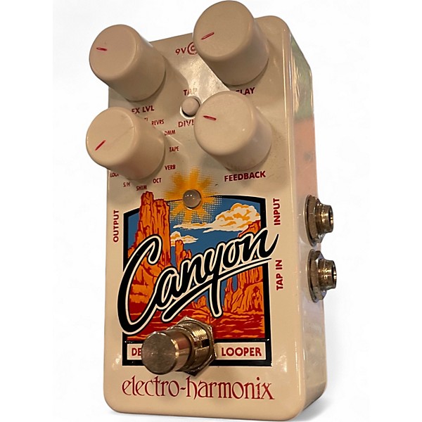 Used Electro-Harmonix Canyon Delay and Looper Effect Pedal