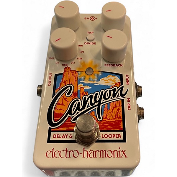 Used Electro-Harmonix Canyon Delay and Looper Effect Pedal