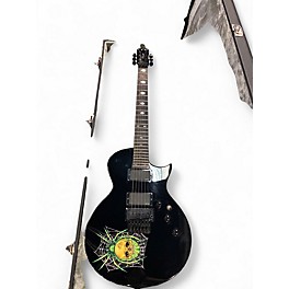 Used ESP LTD KH3 SPIDER Black Solid Body Electric Guitar